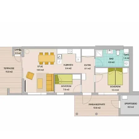 Year By The Beach,family Friendly Kristiansand