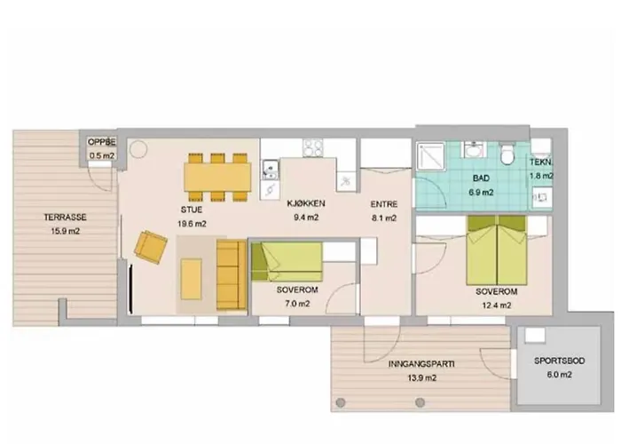 Year By The Beach,family Friendly Kristiansand